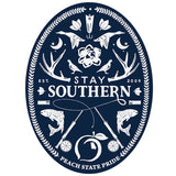 Stay Southern Montage Navy Decal