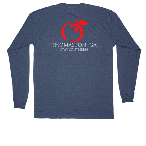 It's Saturday In Athens Long Sleeve Pocket Tee