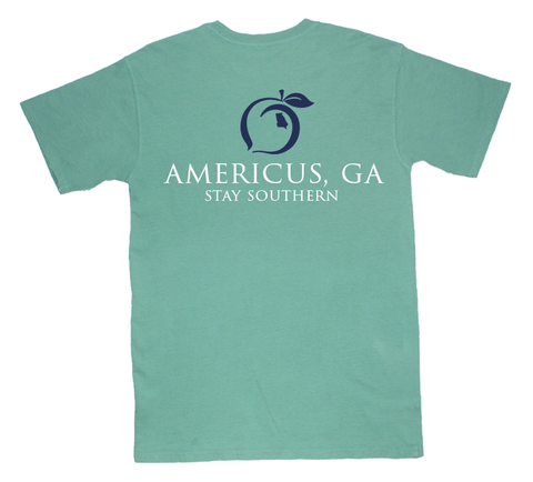 American Co. American Patch Short Sleeve Pocket Tee