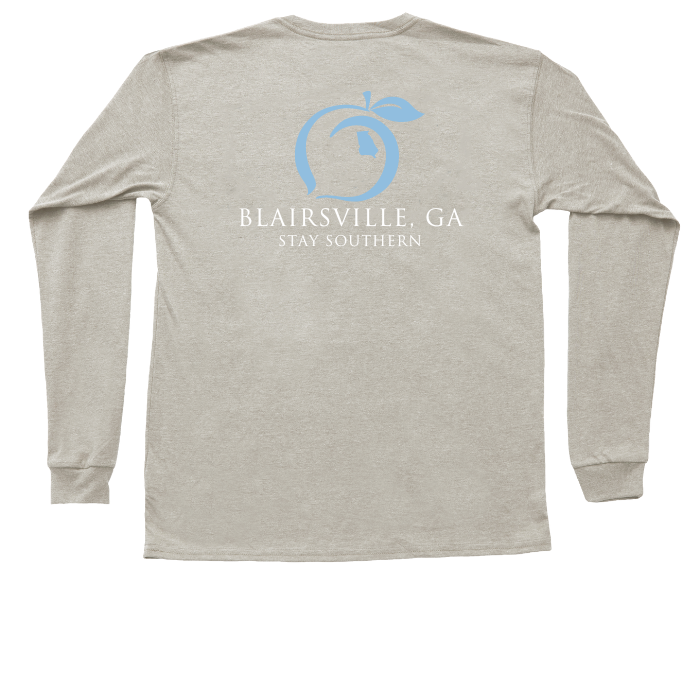 Blairsville, GA Hometown Long Sleeve Pocket Tee