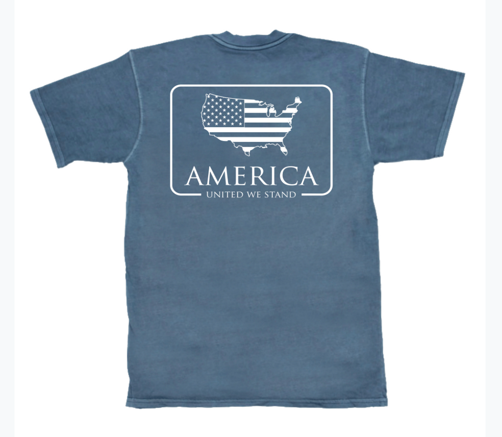 American Co. American Patch Short Sleeve Pocket Tee
