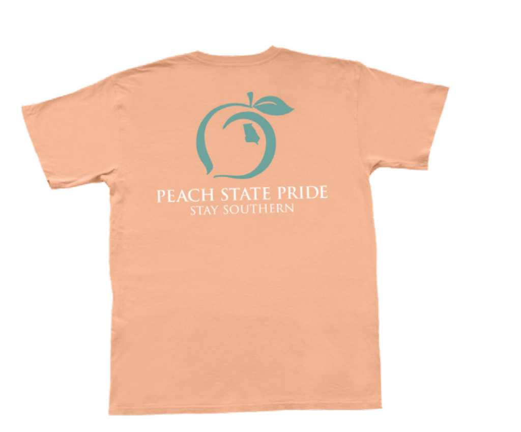 Classic Stay Southern SS Tee โ Peach State Pride