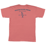 Peach State Pride Kids T-shirt - Soil to Soul in Coral