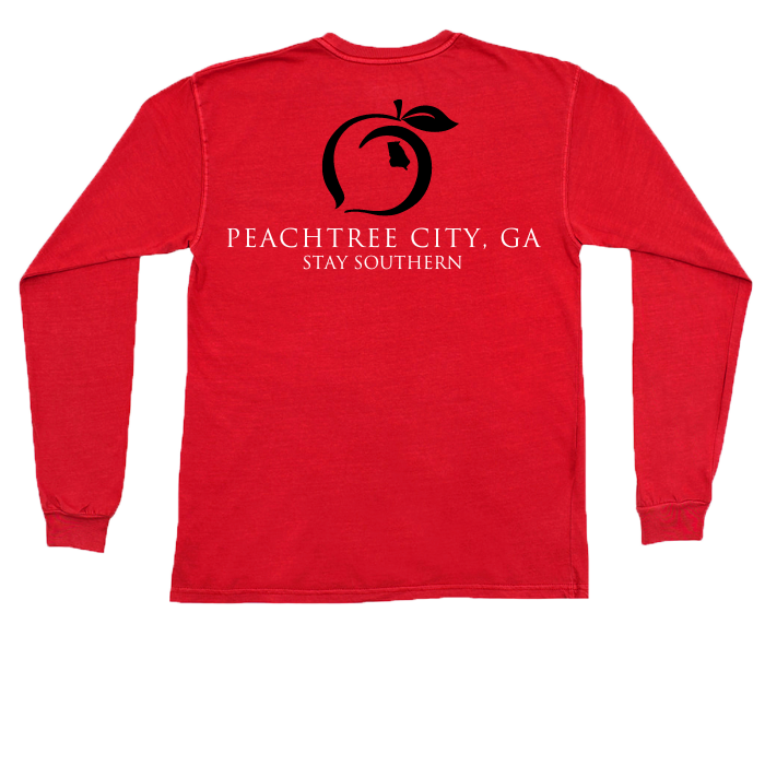 Peachtree City Hometown Tee Peach State Pride